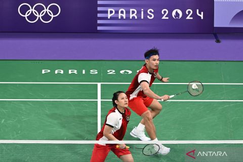 Olimpiade Paris 2024: Rinov/Phita kalahkan ganda campuran Korsel