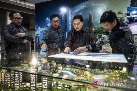 Menteri BUMN resmikan Gedung Nawasena Mandiri Corporate University