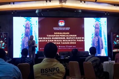 KPU Malut sosialisasikan syarat mantan napi maju di Pilkada 2024