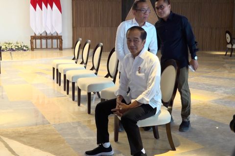 Pertama kali berkantor di IKN, berikut rangkaian kegiatan Presiden