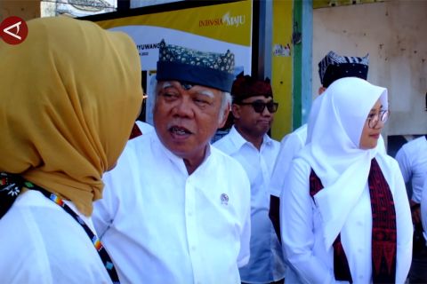 Menteri PUPR tinjau revitalisasi pasar dan asrama inggrisan Bayuwangi