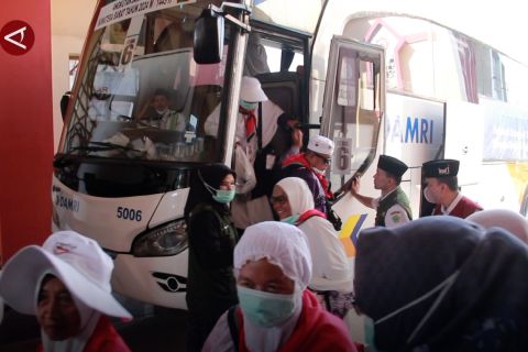 Sebanyak 5.486 haji dari Embarkasi Padang telah kembali ke Tanah Air