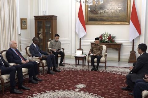 Komite Palestina PBB sampaikan tiga hal kepada Wapres Ma&rsquo;ruf Amin