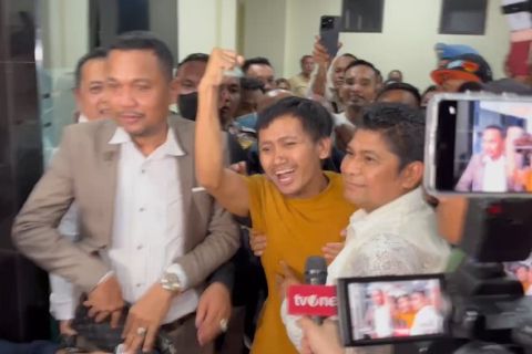 Dijemput keluarga, Pegi Setiawan akhirnya menghirup udara bebas