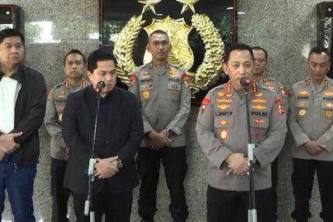 Kapolri dan Ketum PSSI pastikan Piala Presiden 2024 berjalan aman