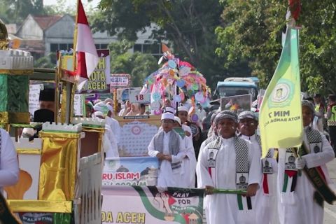 Enam tahun hiatus, Banda Aceh kembali gelar pawai Tahun Baru Islam