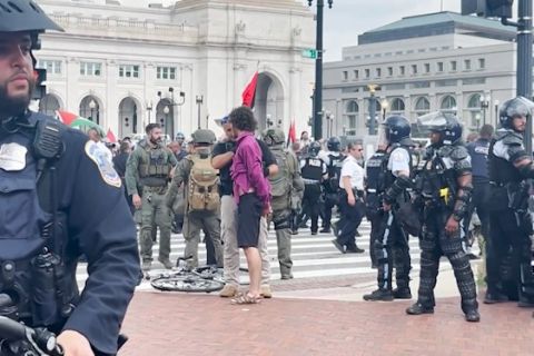 Kedatangan Netanyahu di Kongres AS disambut protes ribuan massa