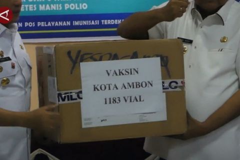 Targetkan 207 anak, 11 kabupaten/kota di Maluku diberi vaksin polio