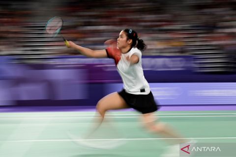 Sampai jungkir balik, begini perjuangan Gregoria melaju ke semifinal Olimpiade Paris 2024