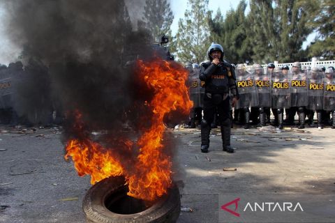 Simulasi pengamanan Pilkada 2024 digelar untuk antisipasi gangguan keamanan