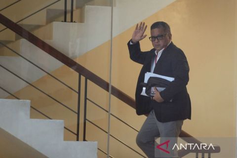 KPK periksa Hasto Kristiyanto terkait kasus dugaan korupsi di DJKA Kemenhub