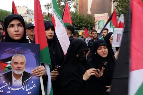 Demonstrasi di Teheran kutuk pembunuhan pemimpin Hamas Ismail Haniyeh