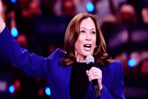 Kamala Harris terpilih sebagai calon presiden AS dari Partai Demokrat