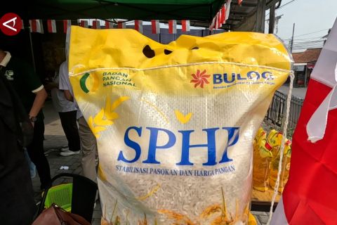 "Bulog siaga merdeka," siapkan dua ton beras untuk masyarakat Bogor