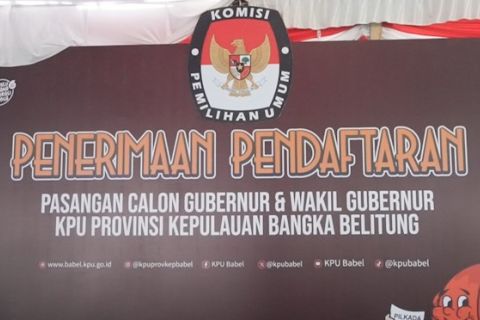 KPU Babel sebut dua pasangan cagub-cawagub akan mendaftar Pilkada 2024