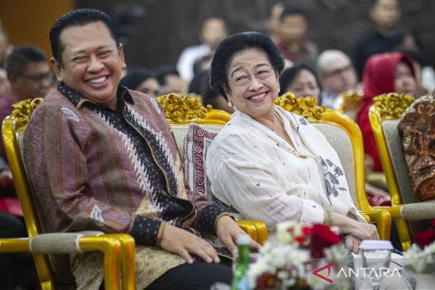 Pimpinan MPR gelar silaturahim kebangsaan dengan Presiden ke-5 RI