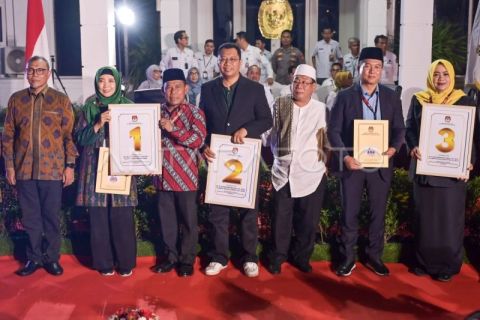Penetapan nomor urut Pilgub NTB 2024