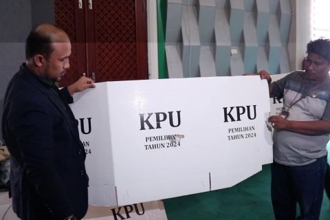 KIP Banda Aceh terima 1.336 bilik suara untuk Pilkada 2024