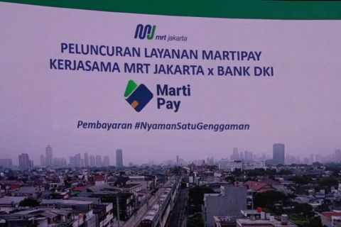 Resmi diluncurkan, Martipay jadi solusi mudah naik MRT