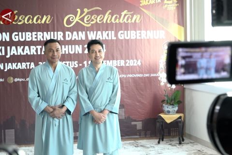 Jalani tes kesehatan di RSUD Tarakan, Kun Wardana: Seperti nostalgia