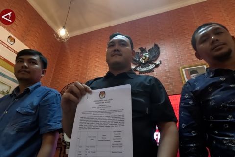 KPU nyatakan dua paslon pilbup Bogor penuhi syarat administrasi