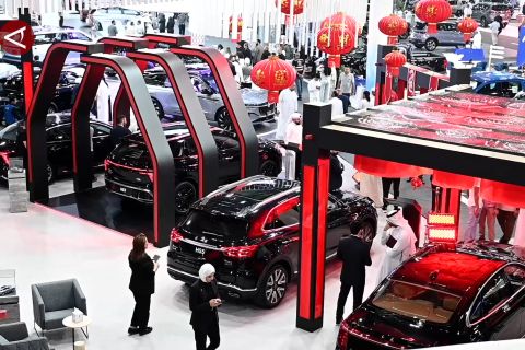 Pameran otomotif dunia berlangsung di Kuwait