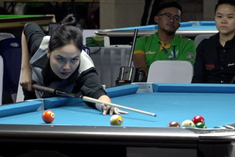 Libas Jabar, Jakarta rebut emas di biliar sembilan bola tunggal putri