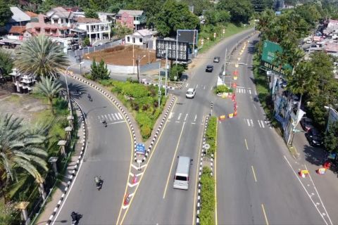 Polres Bogor berlakukan sistem satu arah kawasan Puncak ke Jakarta