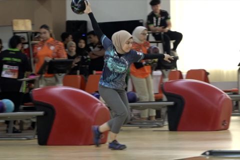 Serempet Jatim, Sumut kuasai laga boling tunggal putri