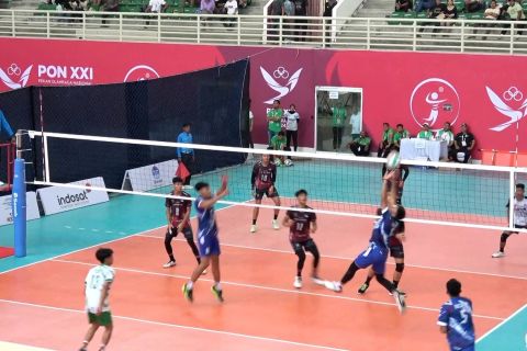 Voli indoor putra Jateng siap hadapi tim unggul usai bantai Sumbar 3-0
