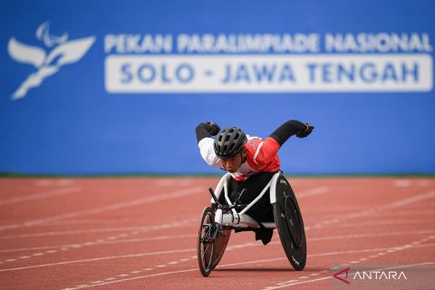 Kualifikasi 400 meter T54 putra para-atletik Peparnas 