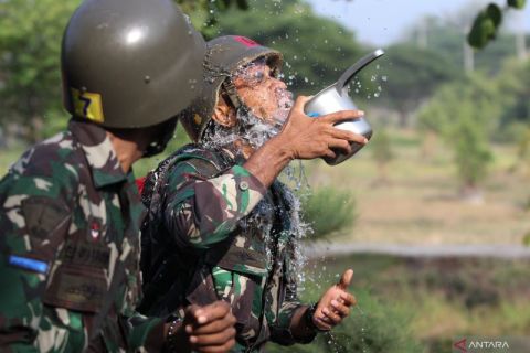 Lomba cross country Pembinaan Satuan Korps Marinir