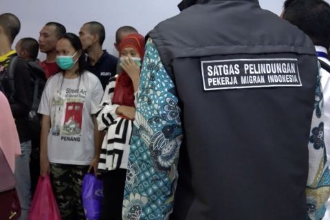 88 PMI dideportasi dari Malaysia, Satgas siap berikan konseling