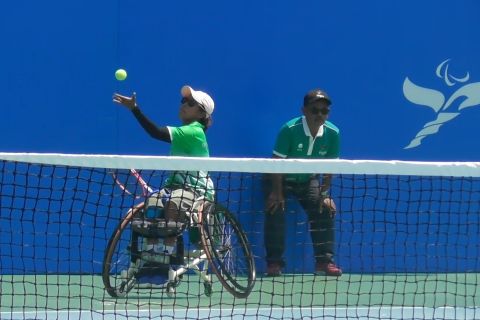 Unggulan Yogya akui petenis Papua pantas dapat emas Peparnas XVII