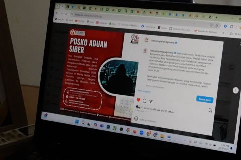 Cegah pelanggaran siber, Bawaslu Pangkalpinang buka posko aduan