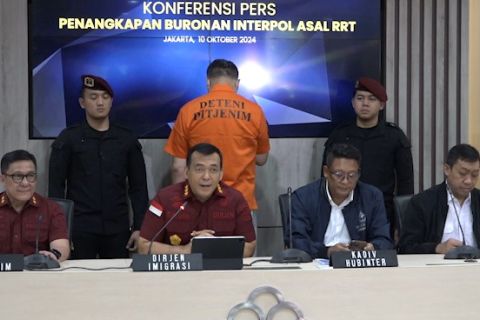Pelarian buron interpol asal China terhenti di Indonesia