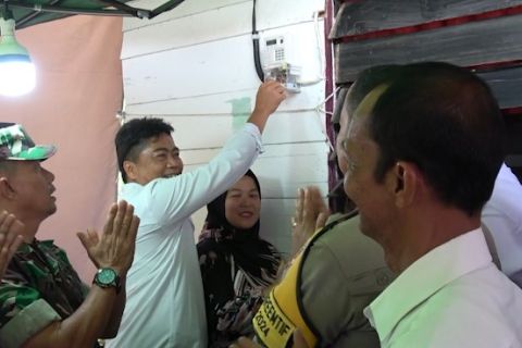 2.786 Warga Sumbar dapat pemasangan listrik gratis dari PLN