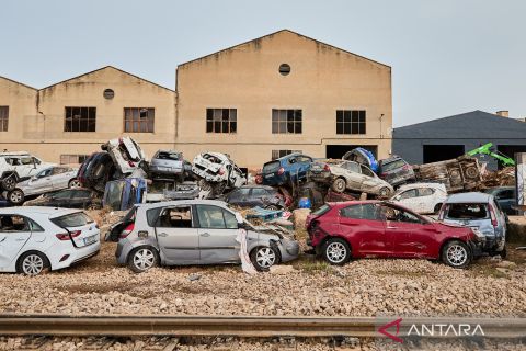 Dampak banjir bandang terburuk di Spanyol