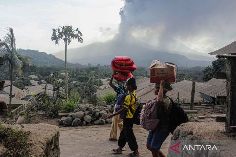 Sudah 8.431 jiwa yang mengungsi akibat erupsi Gunung Lewotobi di NTT