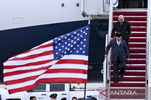 Presiden Prabowo tiba di Amerika Serikat untuk bertemu Presiden AS Joe Biden dan melakukan sejumlah pertemuan lainnya