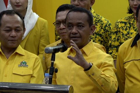 Bahlil umumkan susunan pengurus Golkar, nama Jokowi tak disebut