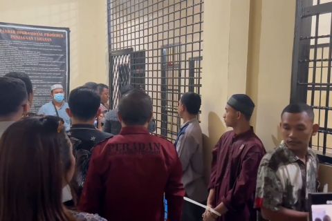 Polda Sulteng gelar rekonstruksi kasus penganiayaan oleh oknum Polri