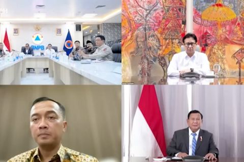 Prabowo minta diberi update berkala soal pengungsi Lewotobi Laki-Laki