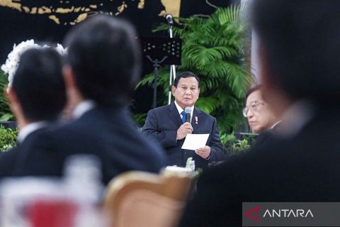 Presiden Prabowo melakukan pertemuan dengan delegasi Japan-Indonesia Association (JAPINDA)