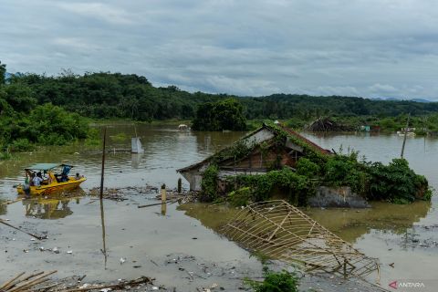 Kampung Somang mulai tenggelam