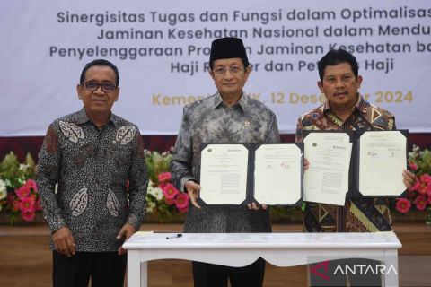 Kemenag dan BPJS Kesehatan kerjasama terkait jaminan kesehatan jamaah dan petugas haji