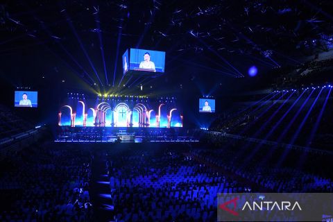 Perayaan Natal Nasional 2024 di GBK