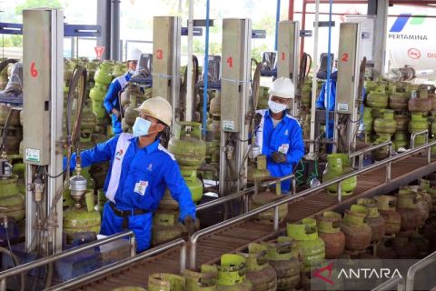 Ketersediaan gas LPG bersubsidi untuk konsumsi rumah tangga selama libur Nataru