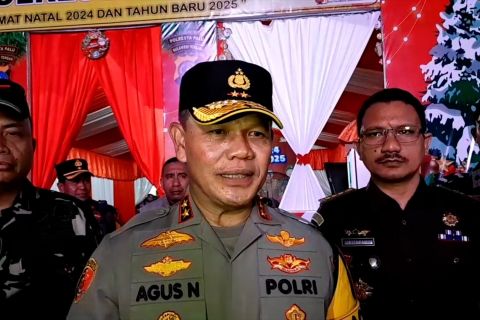 Patroli di malam Natal, ini laporan pemantauan Kapolda Sulawesi Tengah