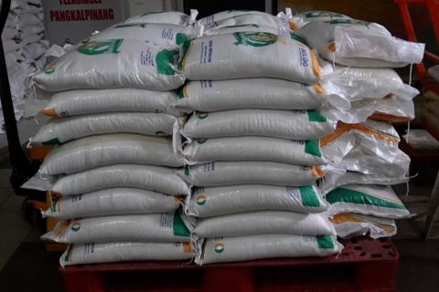 Stok beras di lima wilayah Pulau Bangka aman hingga awal tahun 2025